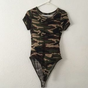 Camo Body suit